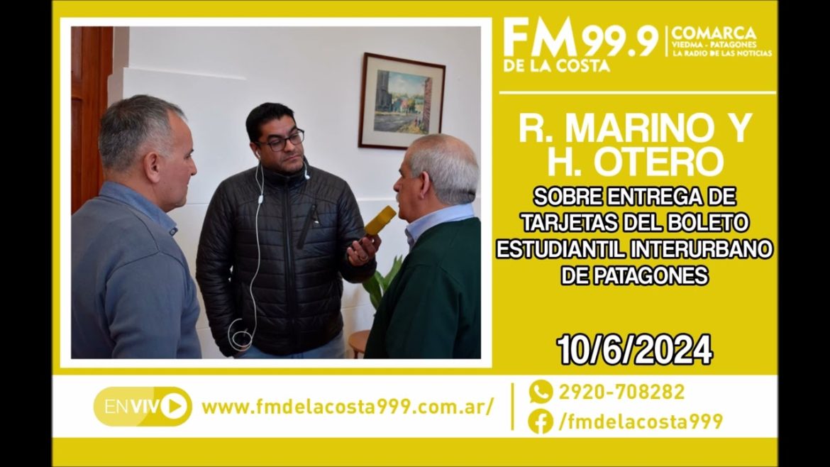 Escuchá el audio de Héctor Otero y Ricardo Marino