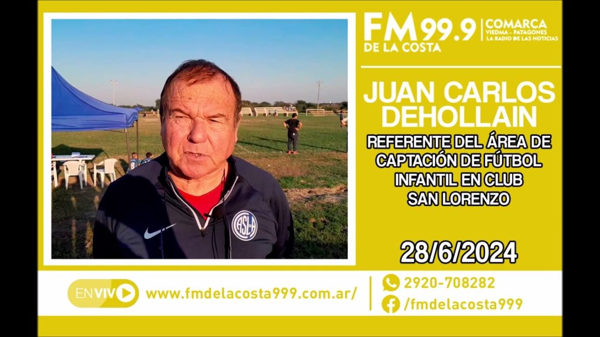 Escuchá el audio de Juan Carlos Dehollain
