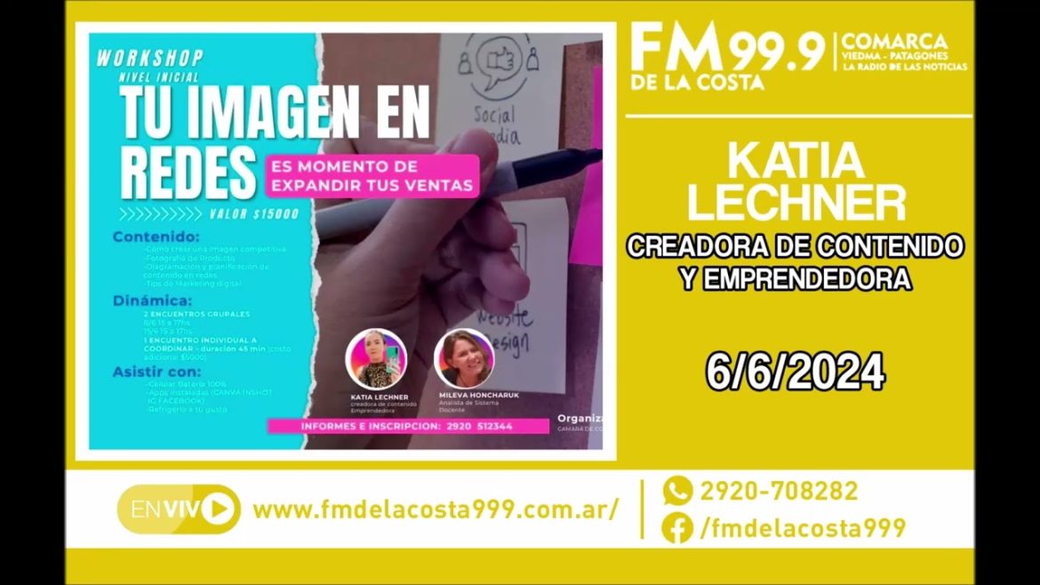 Escuchá el audio de Katia Lechner