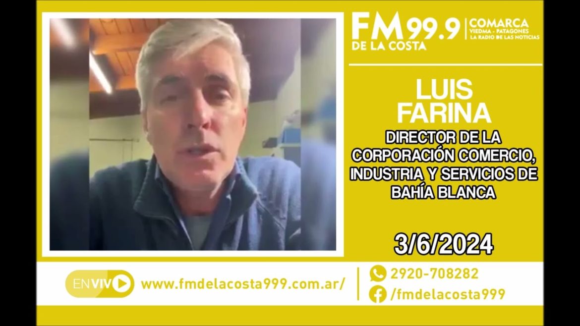 Escuchá el audio de Luis Farina
