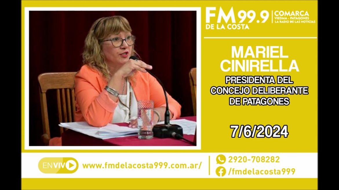 Escuchá el audio de Mariel Cinirella