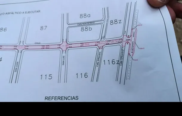 Pese a haber quedado neutralizada, la Municipalidad pretende avanzar con el pavimento en calle Chile