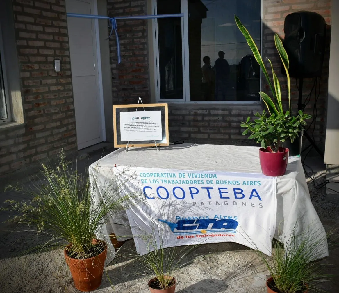 Coopteba entregará mañana cinco nuevas viviendas en Patagones
