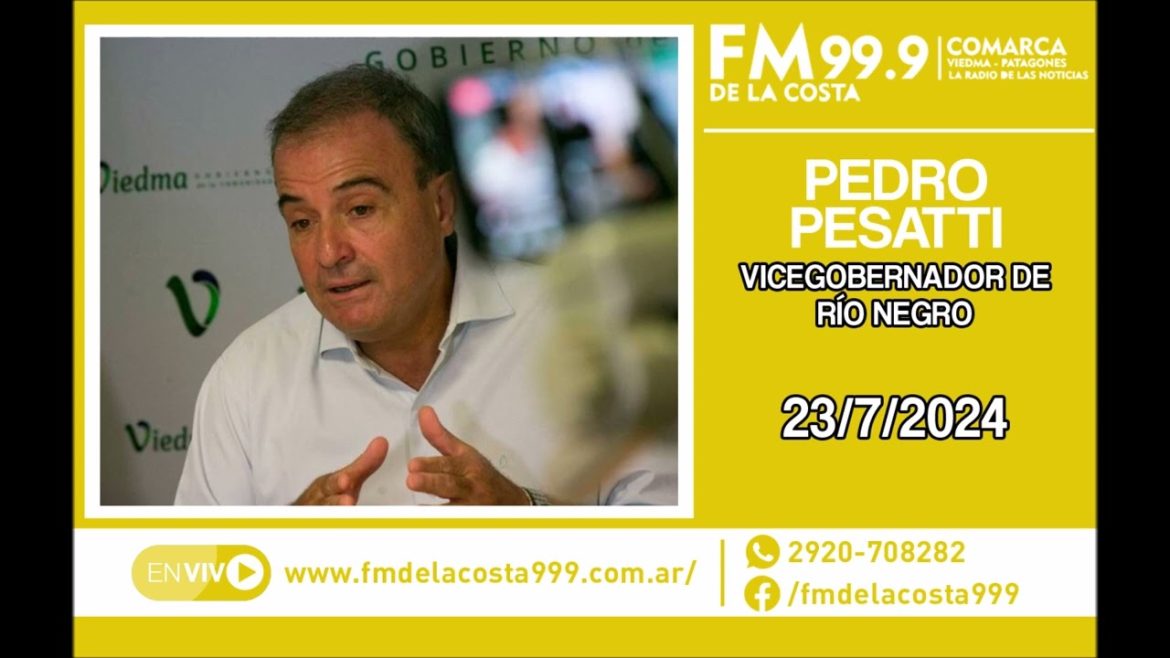 Escuchá el audio de Pedro Pesatti