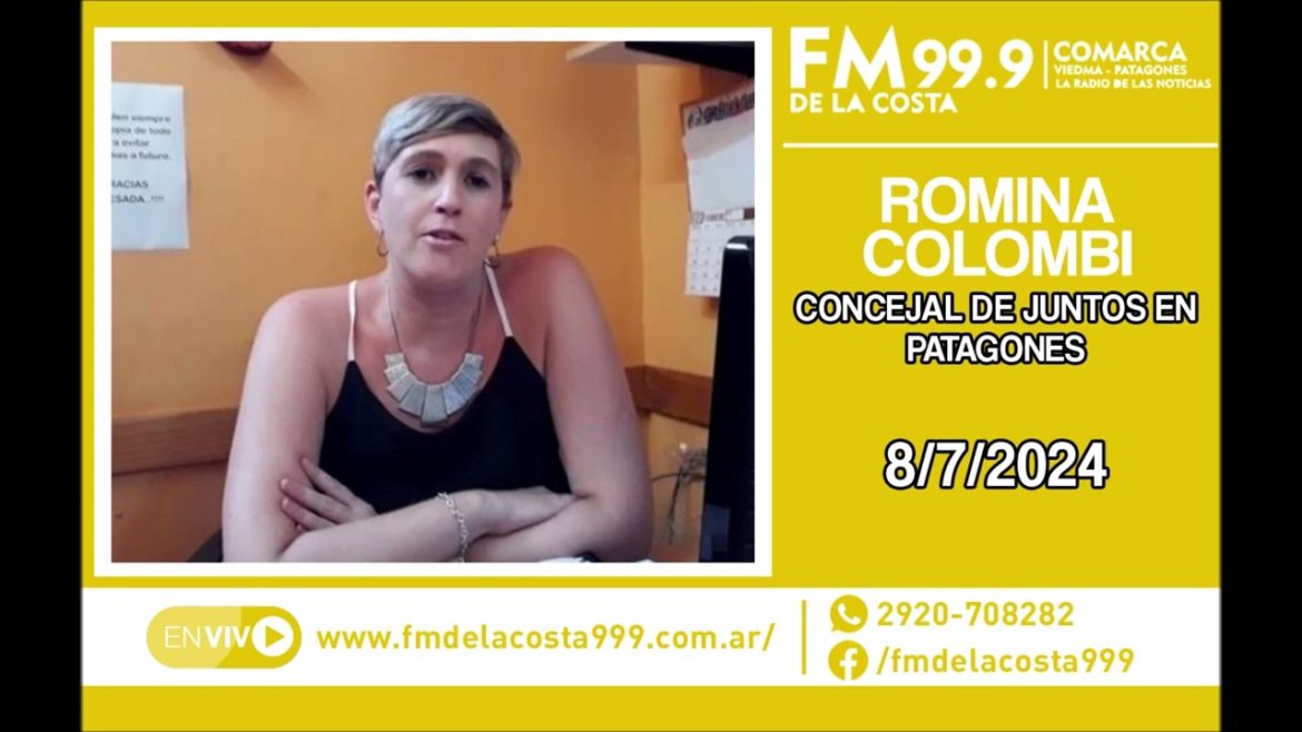 Escuchá el audio de Romina Colombi
