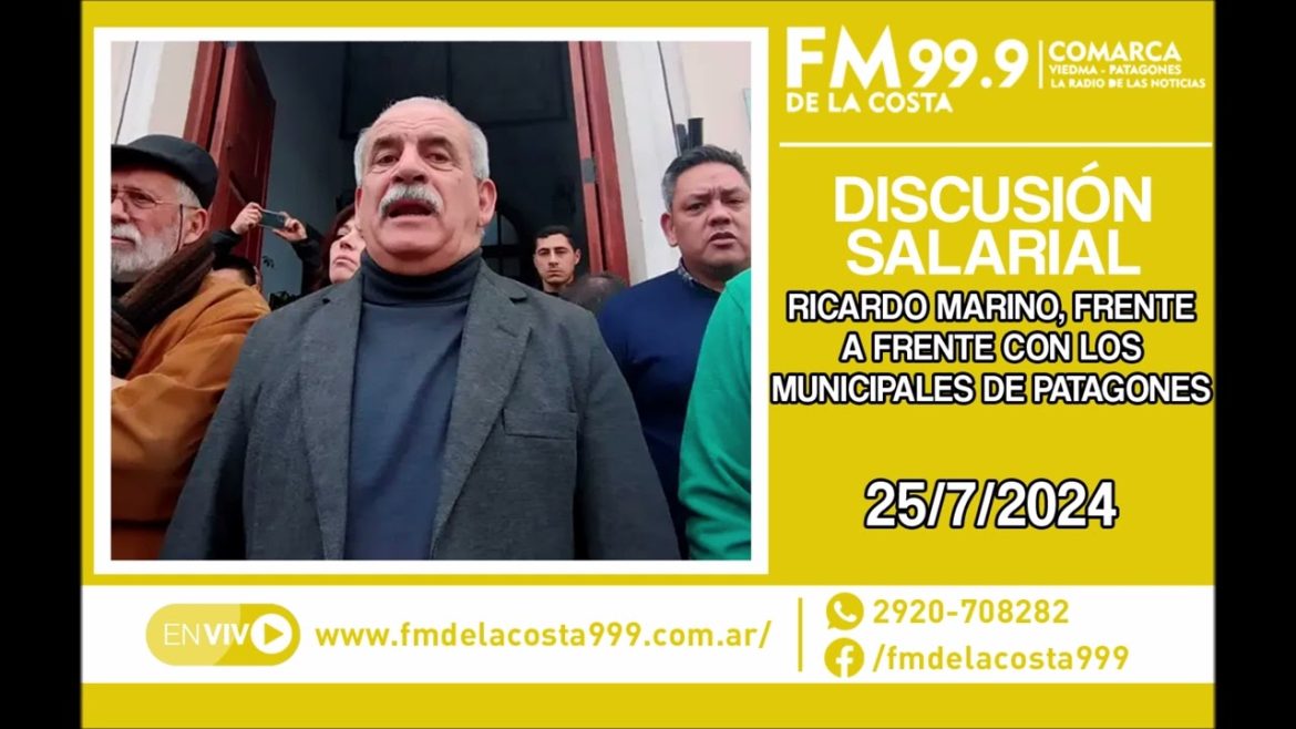 Escuchá el audio del cara a cara de Ricardo Marino con los empleados municipales